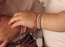 Load image into Gallery viewer, RED AND GOLD LINK BRACELET