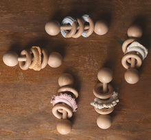 Load image into Gallery viewer, Rattle with Crochet Rings
