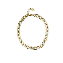 Load image into Gallery viewer, OFFWHITE AND GOLD LINK BRACELET
