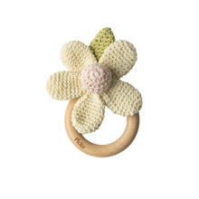 Load image into Gallery viewer, Flower Rattle Teether
