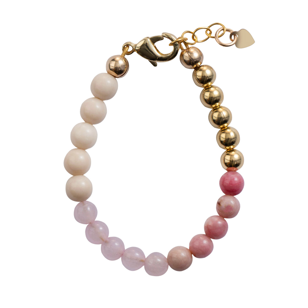 BLUSH MULTI BEADS PINK BRACELET