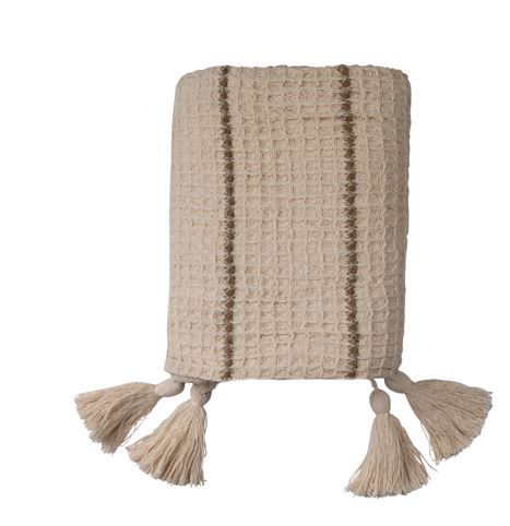HONEYCOMB WAFFLE BLANKET