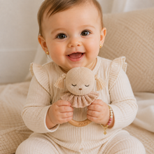 Load image into Gallery viewer, Knitted Doll Rattle Toy
