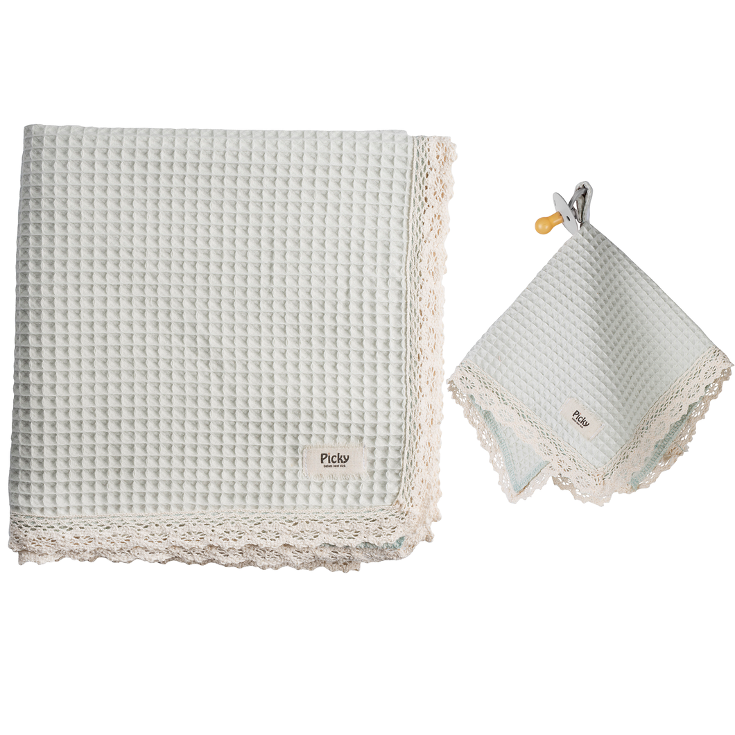 WAFFLE BLANKET + SECURITY PACI LOVIE